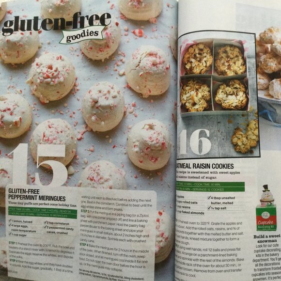 CHRISTMAS COOKING -Savory –Festive Holiday Recipes -Country Christmas 2016 - Picture 5 of 7